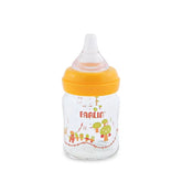 Farlin Wide-Neck Glass Feeding Bottle 120ml – Yellow